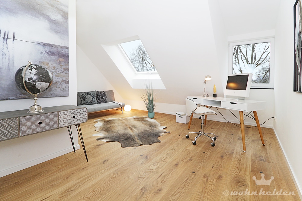 ETW im Hamburger Norden Arbeitszimmer mit Home Staging