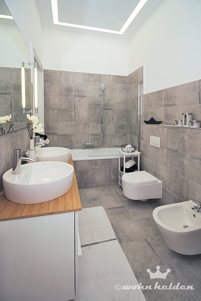 Home Staging Beispiel Bad wohnhelden Hamburg
