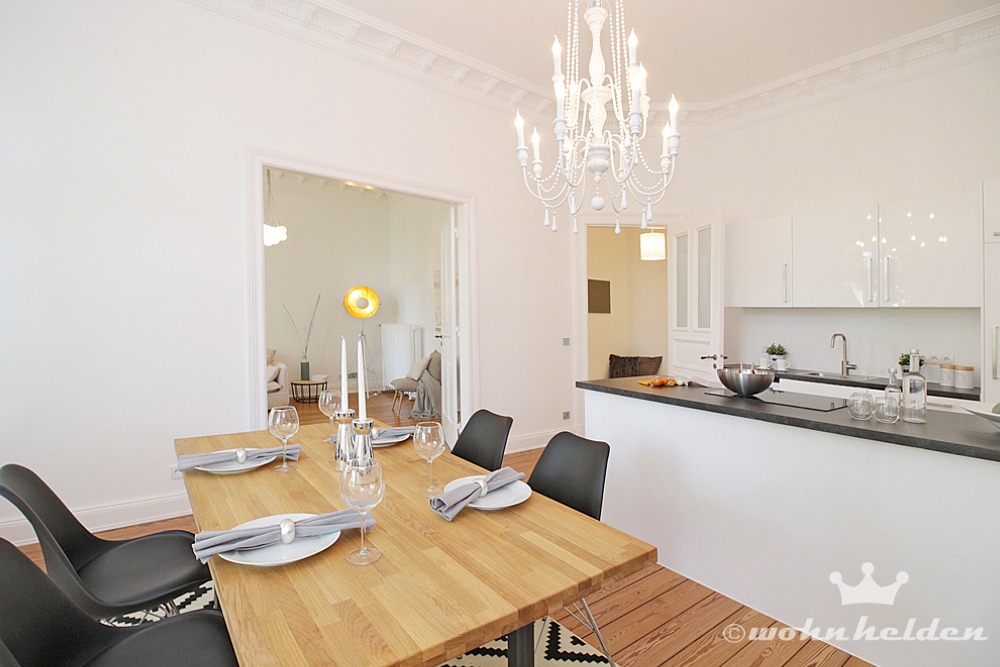 Home Staging Altbau wohnhelden Hamburg