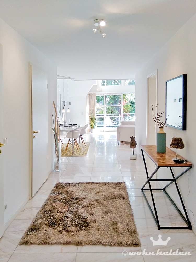 Home Staging Flur nachher Poppenbüttel