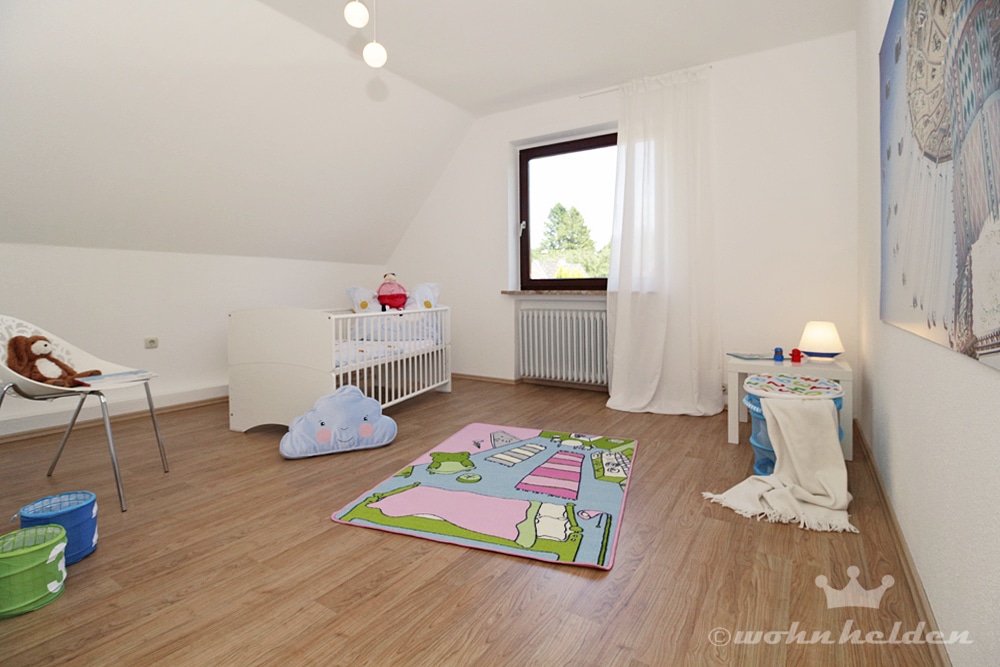 Kinderzimmer Home Staging im Einfamilienhaus Itzehoe wohnhelden