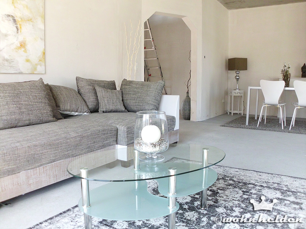 Staging im Rohbau