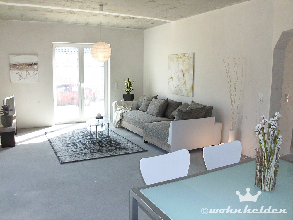 Staging im Rohbau Bautraeger