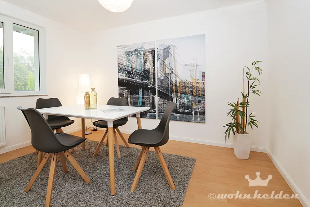 Repräsentative Musterwohnung Arbeitszimmer Quickborn