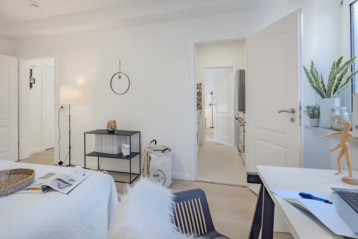 Ein Zwei Zimmer Apartment mit Home Staging